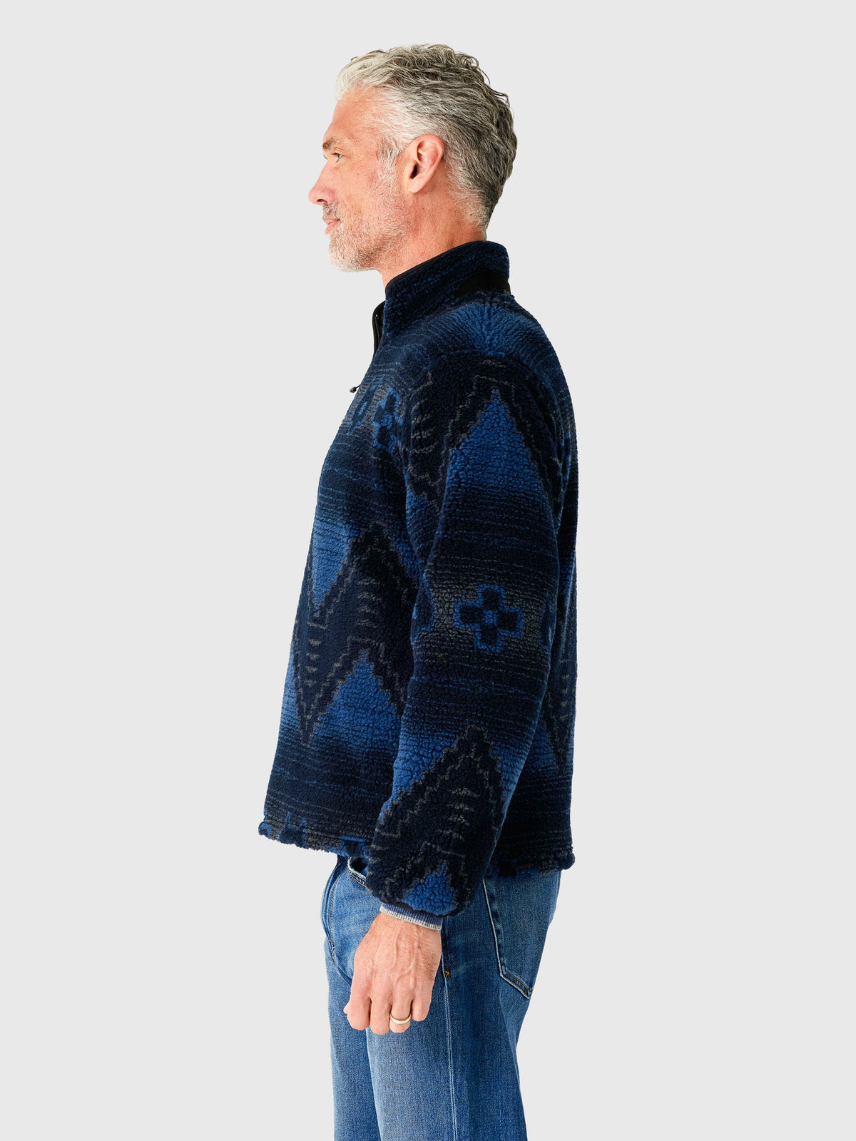 Greyson Men's Guardian Sherpa Fleece Half-Zip Pullover