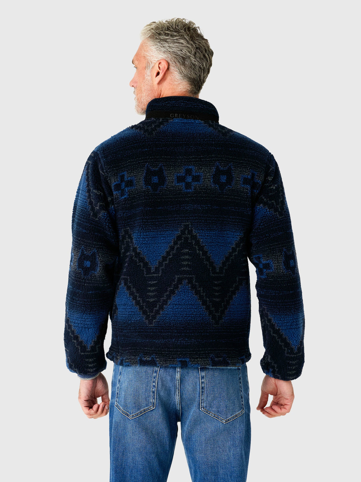 Greyson Men's Guardian Sherpa Fleece Half-Zip Pullover