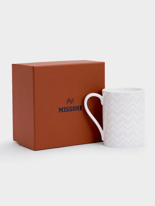 Missoni Zig Zag White Mug