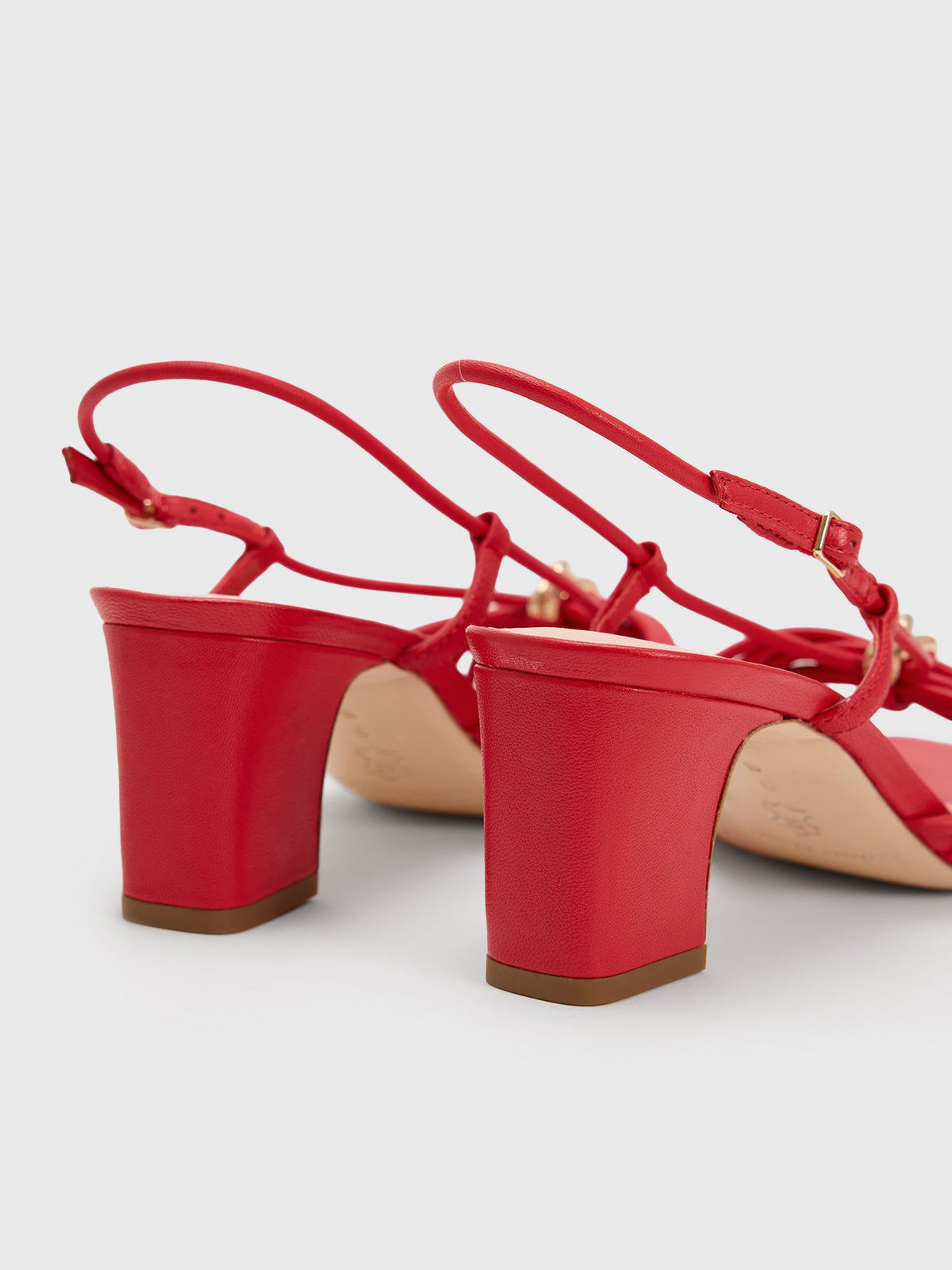 Loeffler Randall Women's Minna Leather Heeled Sandal