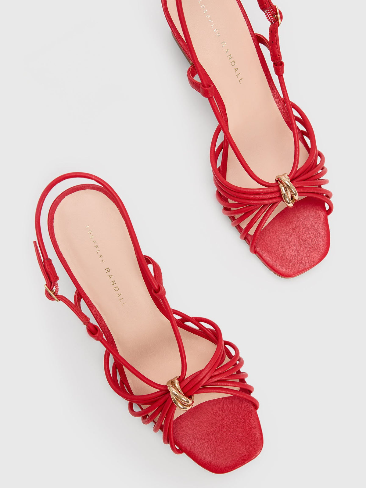Loeffler Randall Women's Minna Leather Heeled Sandal