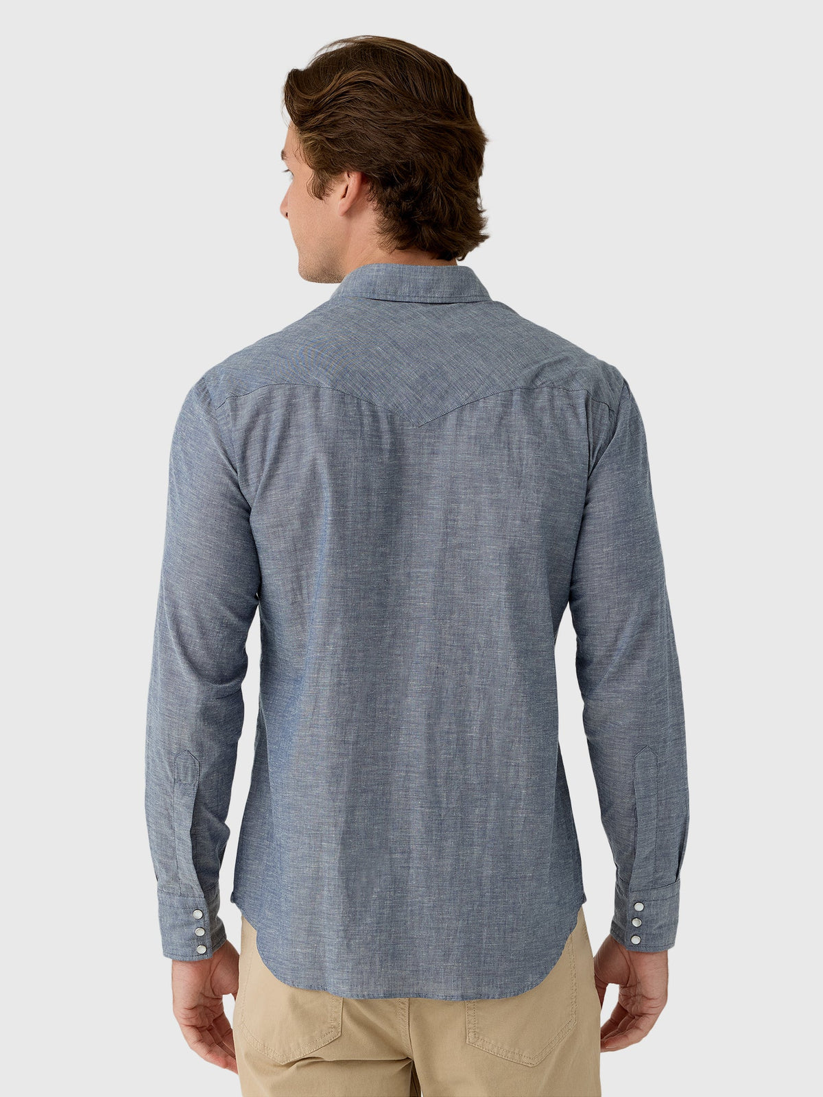 Salvatore Piccolo Men's Long Sleeve Cotton Shirt