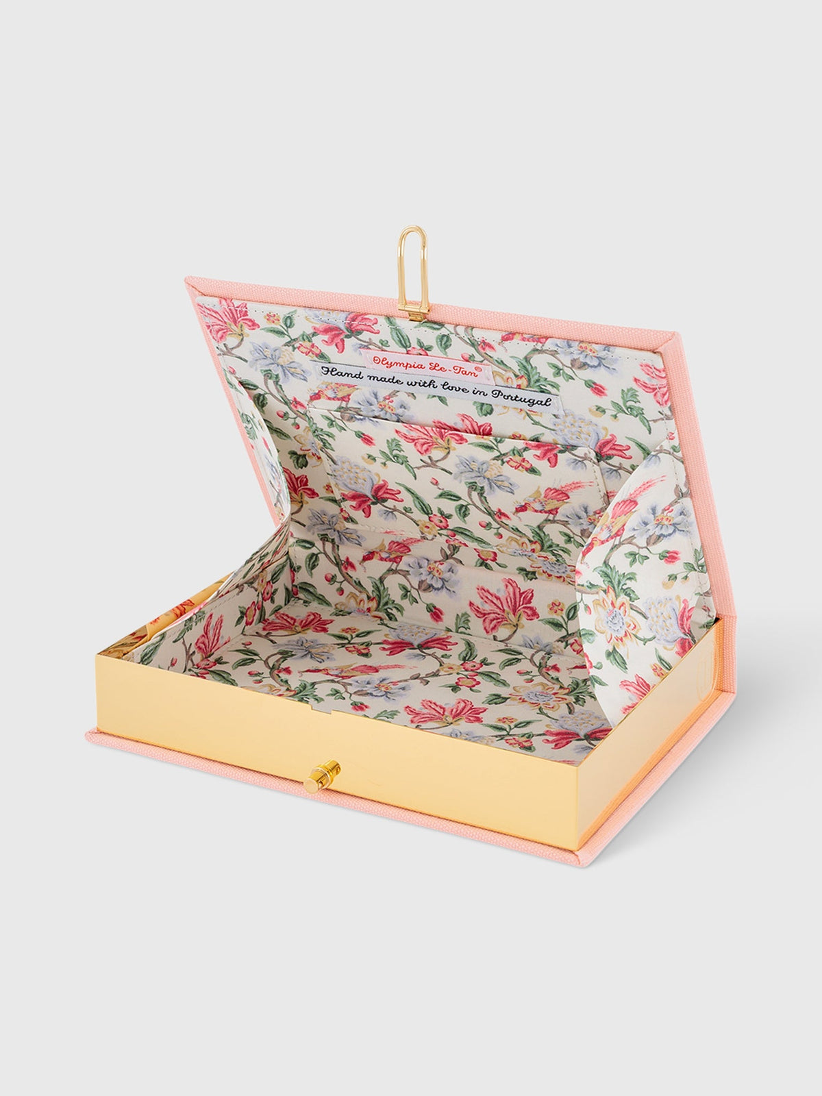 Olympia Le-Tan Good Luck Strapped Book Clutch