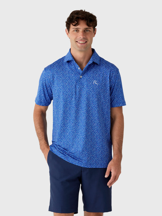 Rhoback Men's The Texan Performance Polo