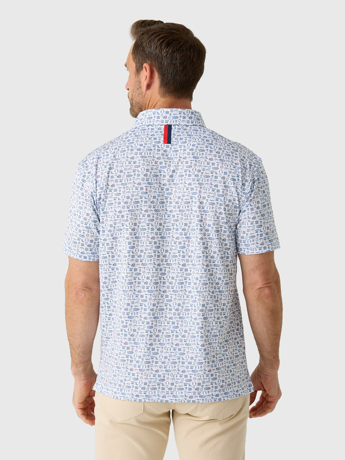 Rhoback Men's The Ole Miss College Town Polo