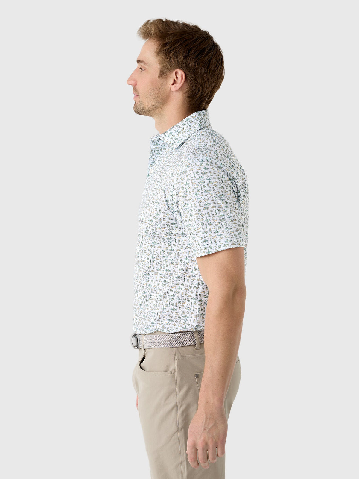 Rhoback Men's The Baylor College Town Polo