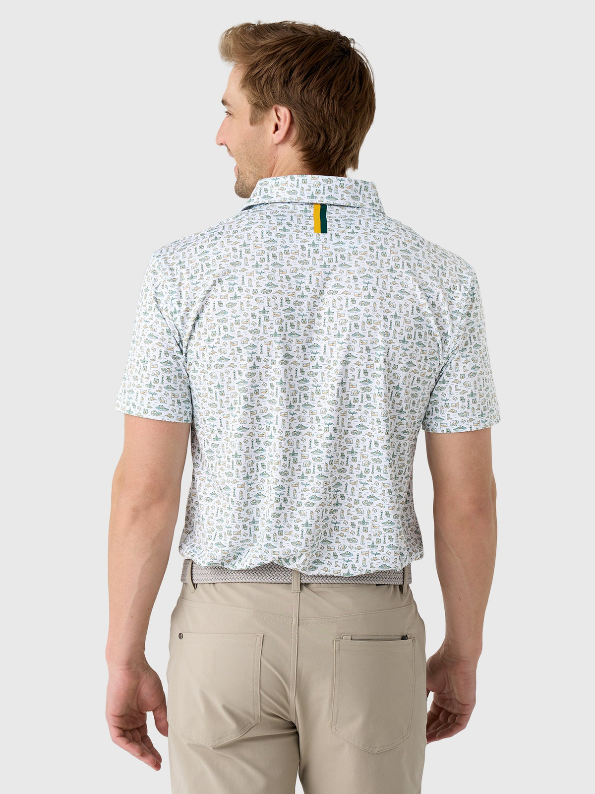 Rhoback Men's The Baylor College Town Polo