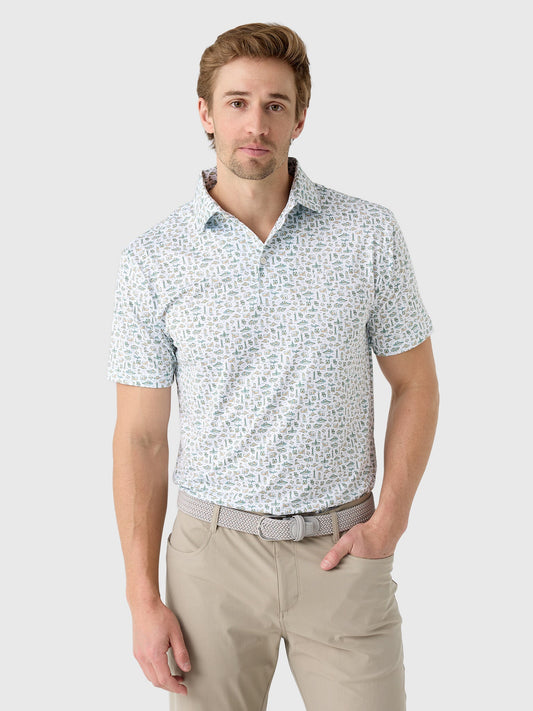 Rhoback Men's The Baylor College Town Polo