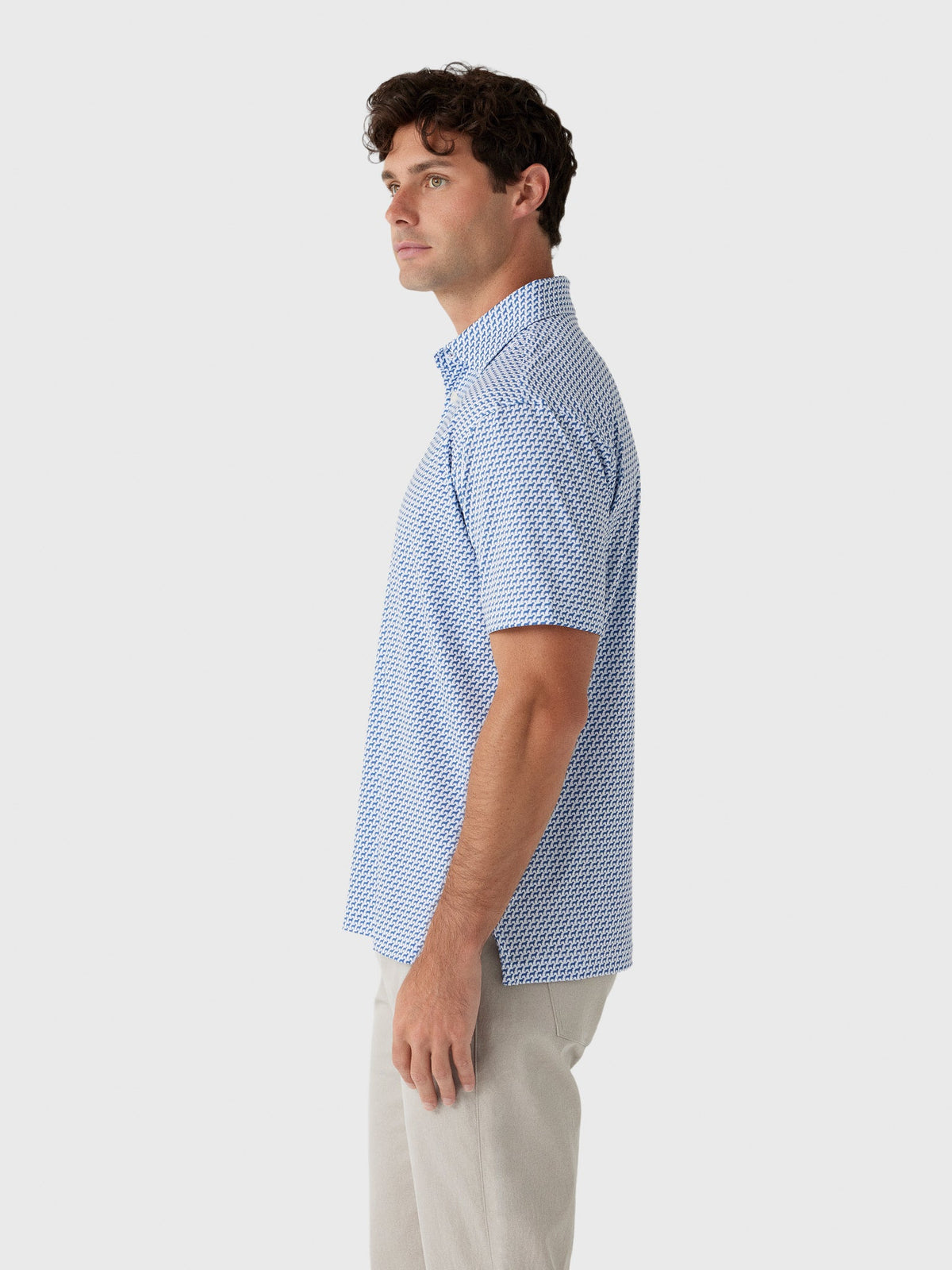 Rhoback Men's The Tail Wagger Performance Polo