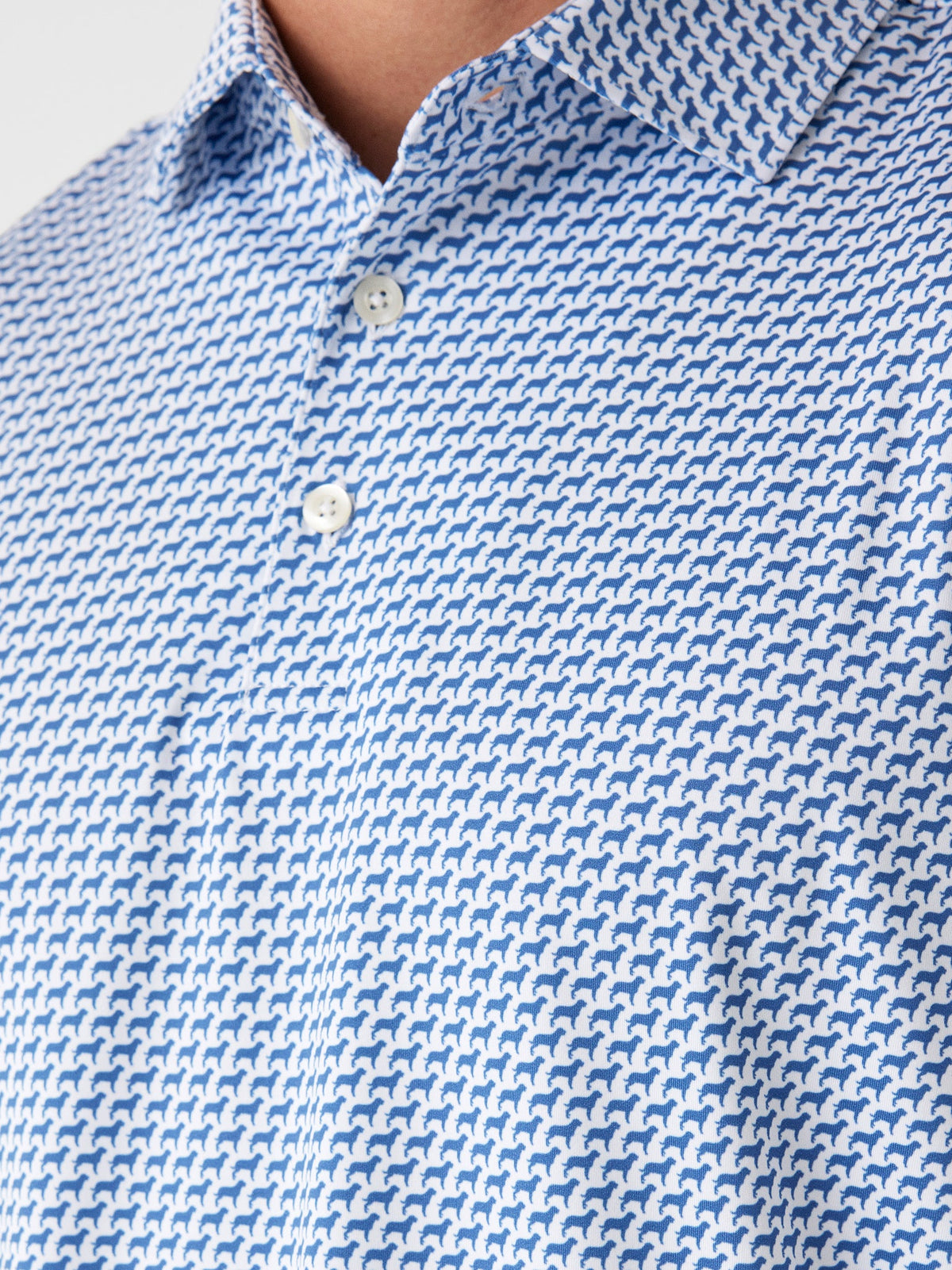 Rhoback Men's The Tail Wagger Performance Polo
