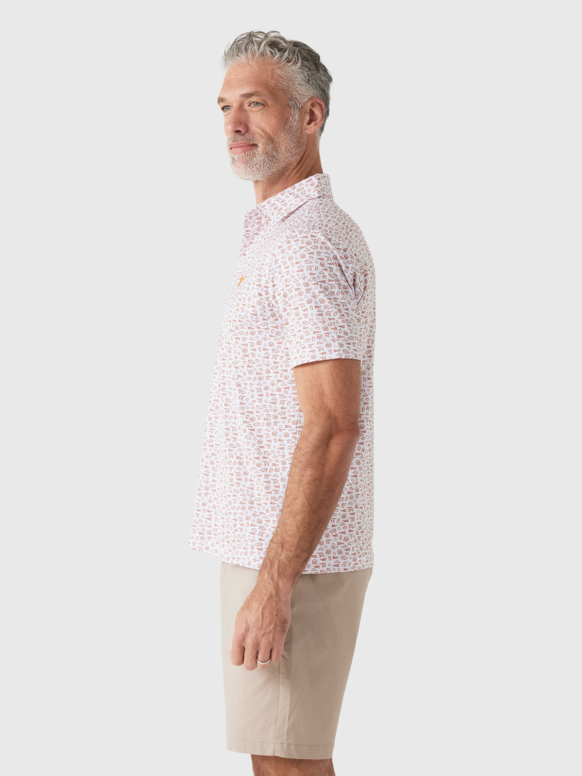 Rhoback Men's The Texas Gameday 2.0 Collegiate Polo