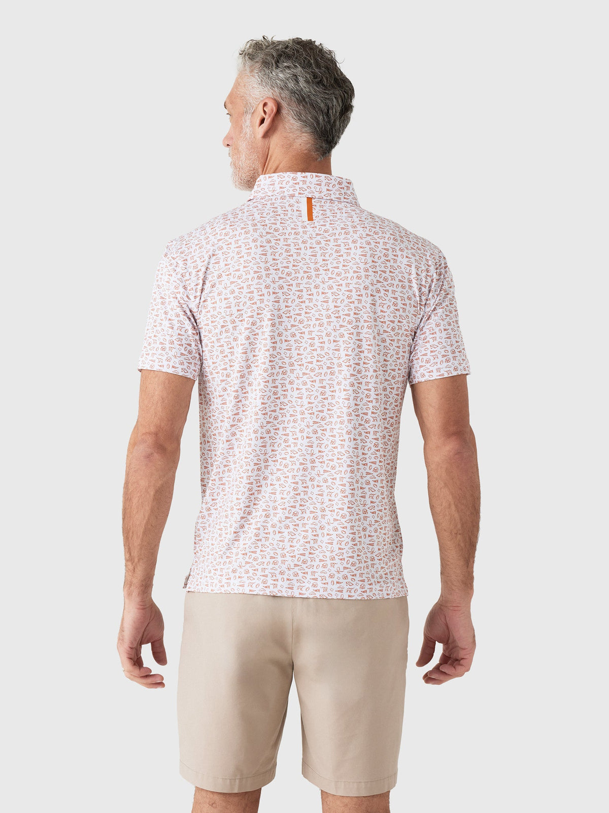 Rhoback Men's The Texas Gameday 2.0 Collegiate Polo