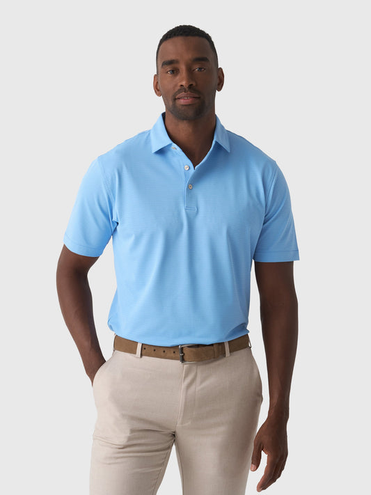 Peter Millar Crown Sport Men's Candor Performance Mesh Polo