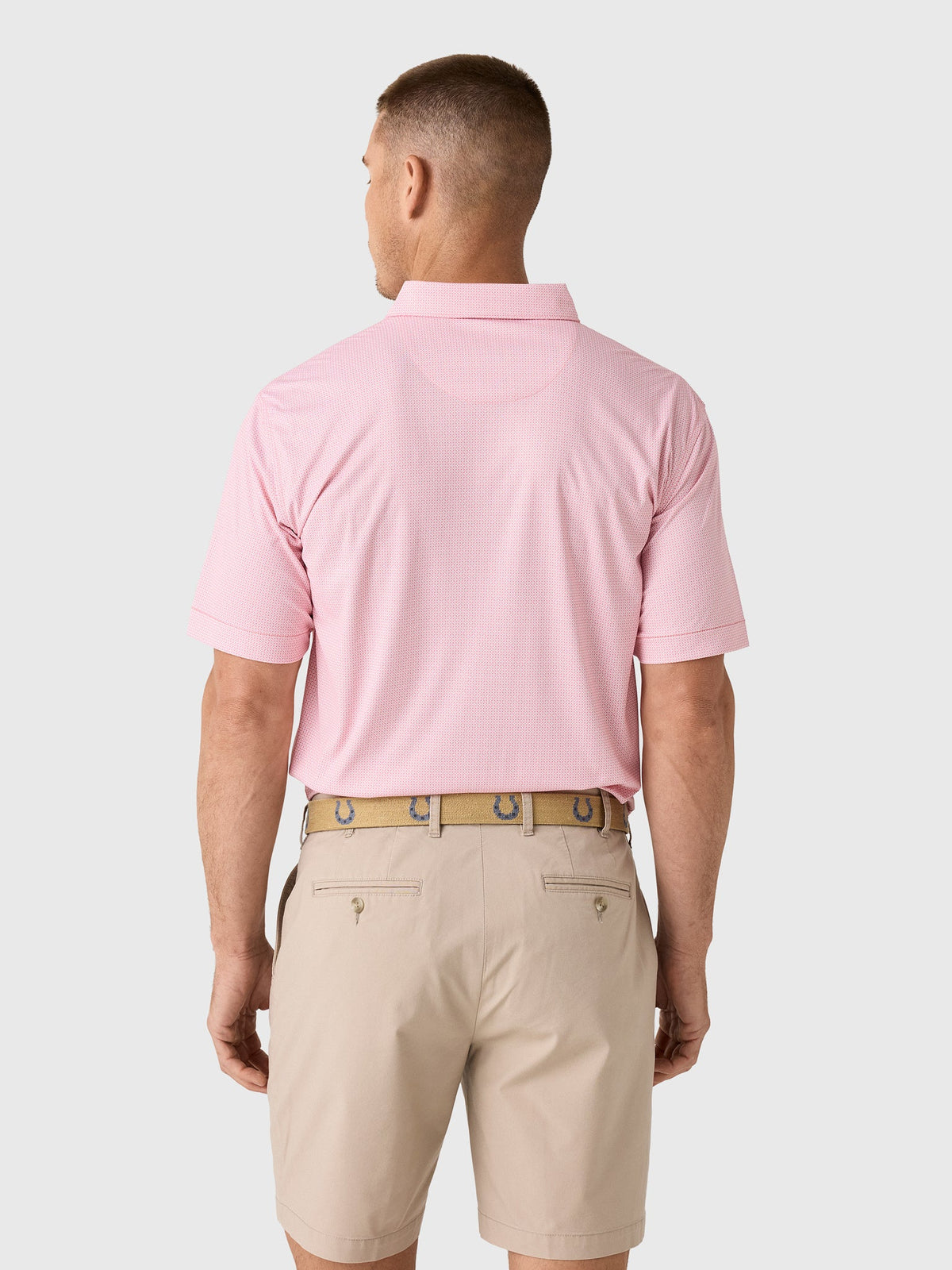 Peter Millar Crown Sport Men's Featherweight Parke Performance Polo