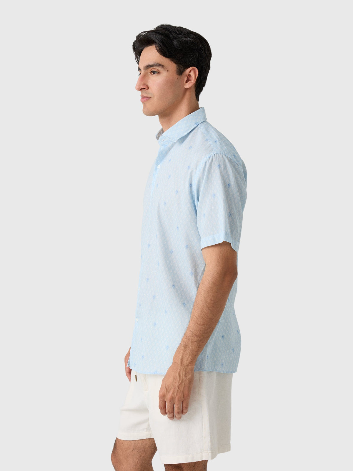 Peter Millar Crown Men's Whitehaven Cotton-Lyocell Sport Shirt