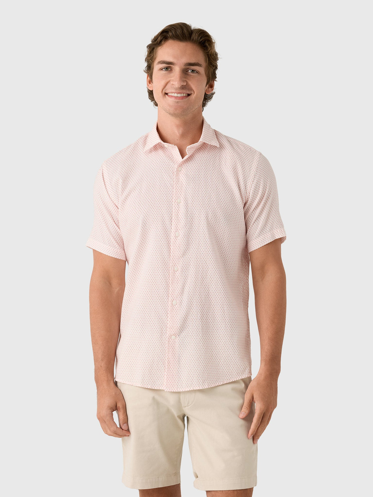 Peter Millar Crown Men's Tamarama Cotton Lyocell Sport Shirt