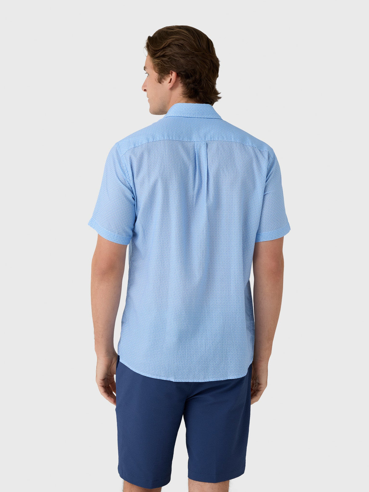 Peter Millar Crown Men's Windsail Cotton Lyocell Sport Shirt