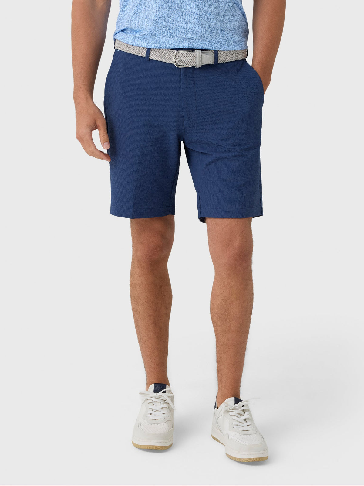 Peter Millar Crown Crafted Men's Matlock Seersucker Performance Short