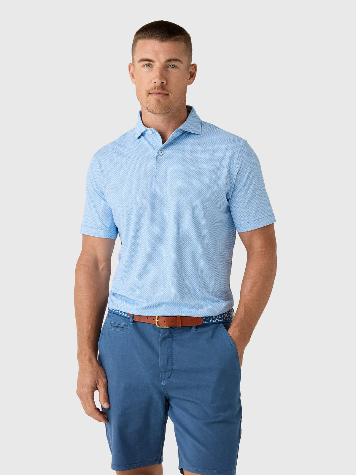 Peter Millar Crown Crafted Men's Granada Performance Jersey Polo