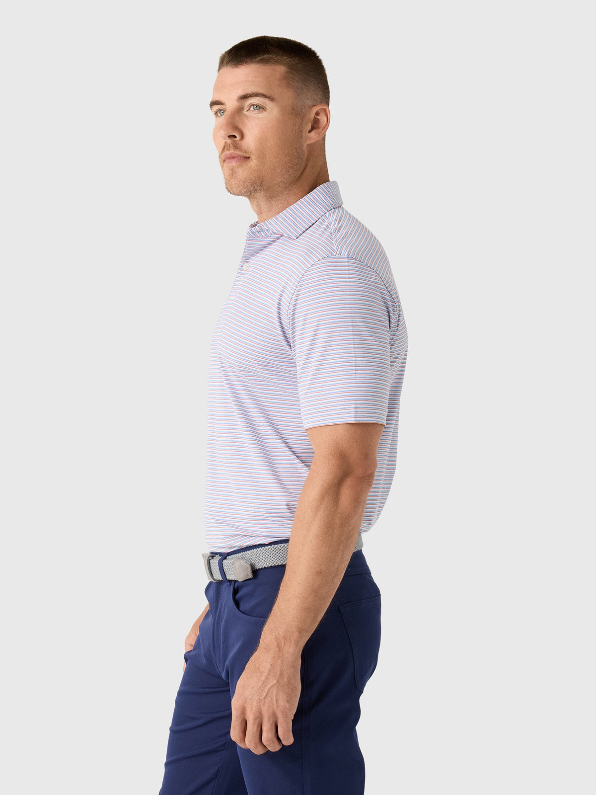 Peter Millar Crown Crafted Men's Alda Performance Jersey Polo