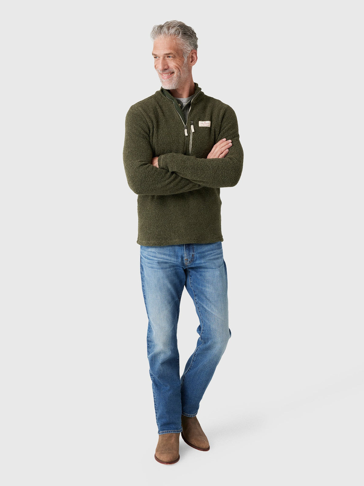 Amundsen Men's Hut Half-Zip Sweater