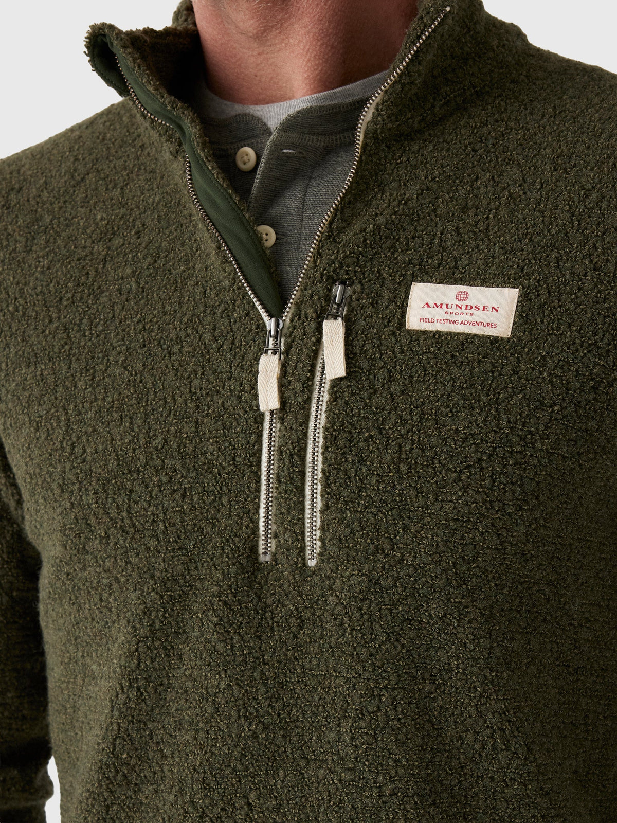 Amundsen Men's Hut Half-Zip Sweater