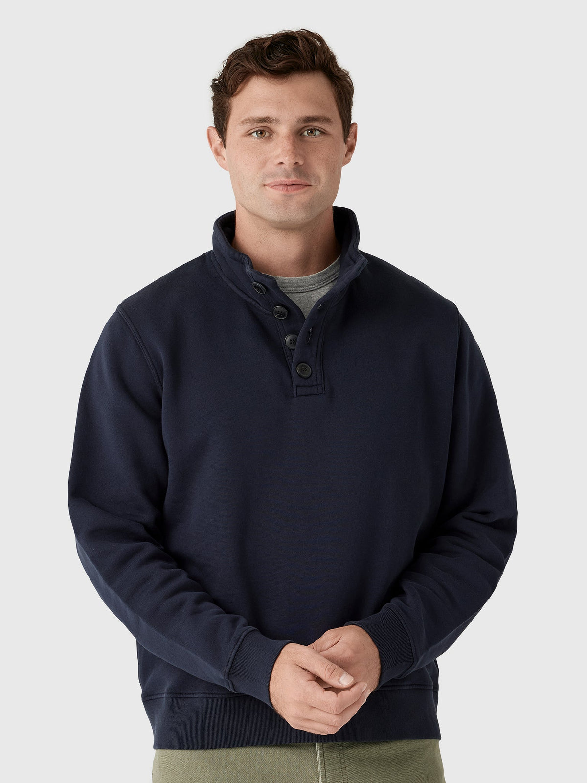 Citizens Of Humanity Men's Half Button Pullover