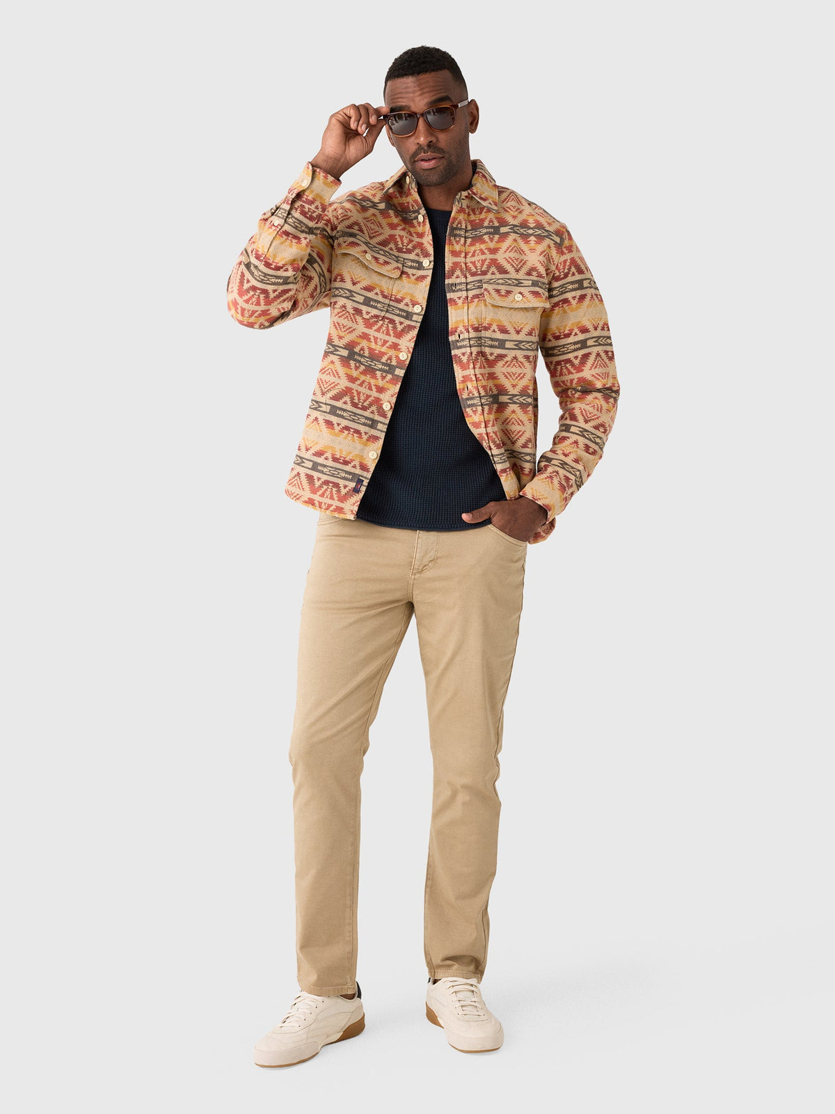 Faherty Brand Men's Lehi Canyon Overshirt