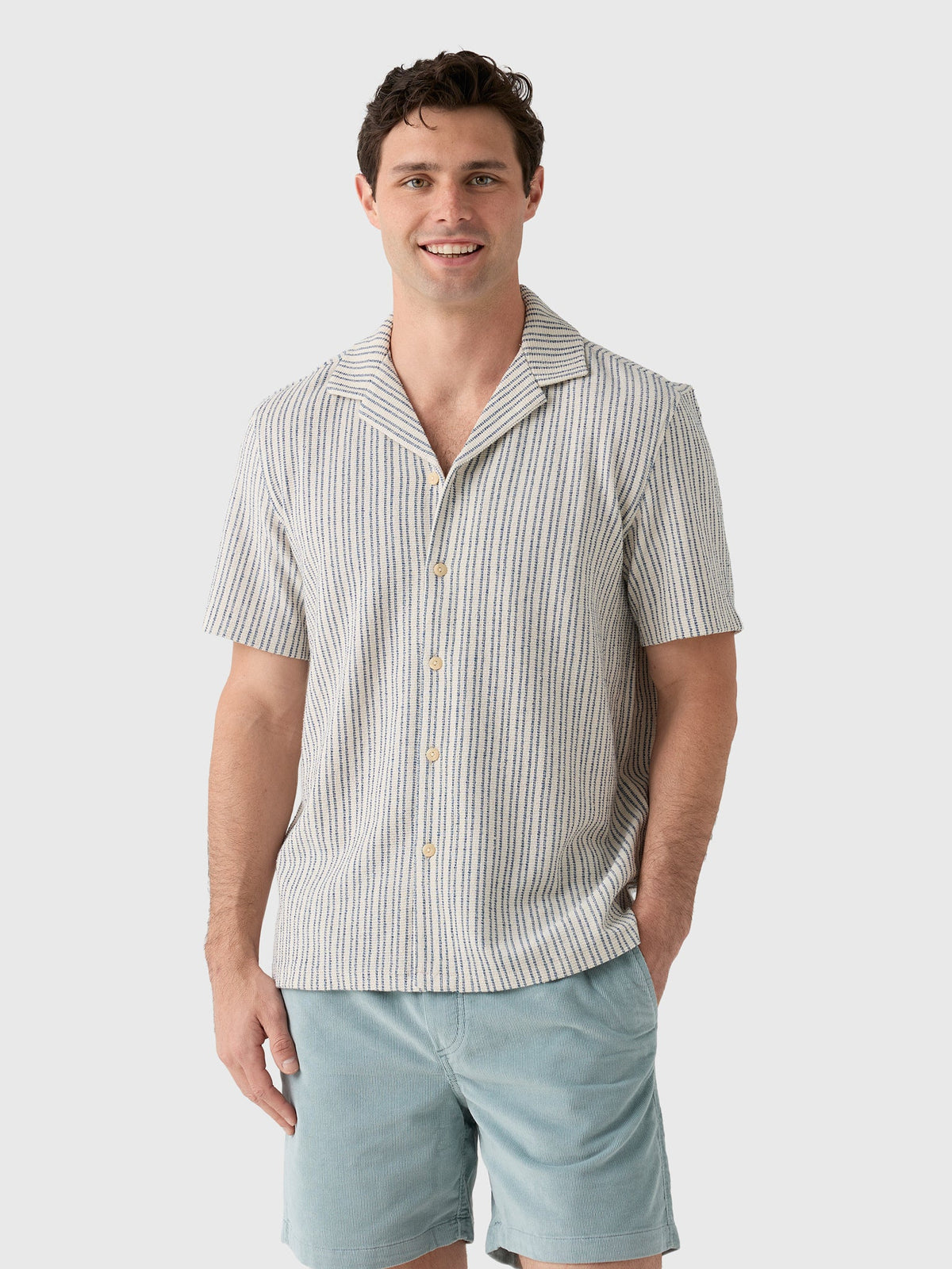 Faherty Brand Men's Short-Sleeve Oasis Camp Shirt