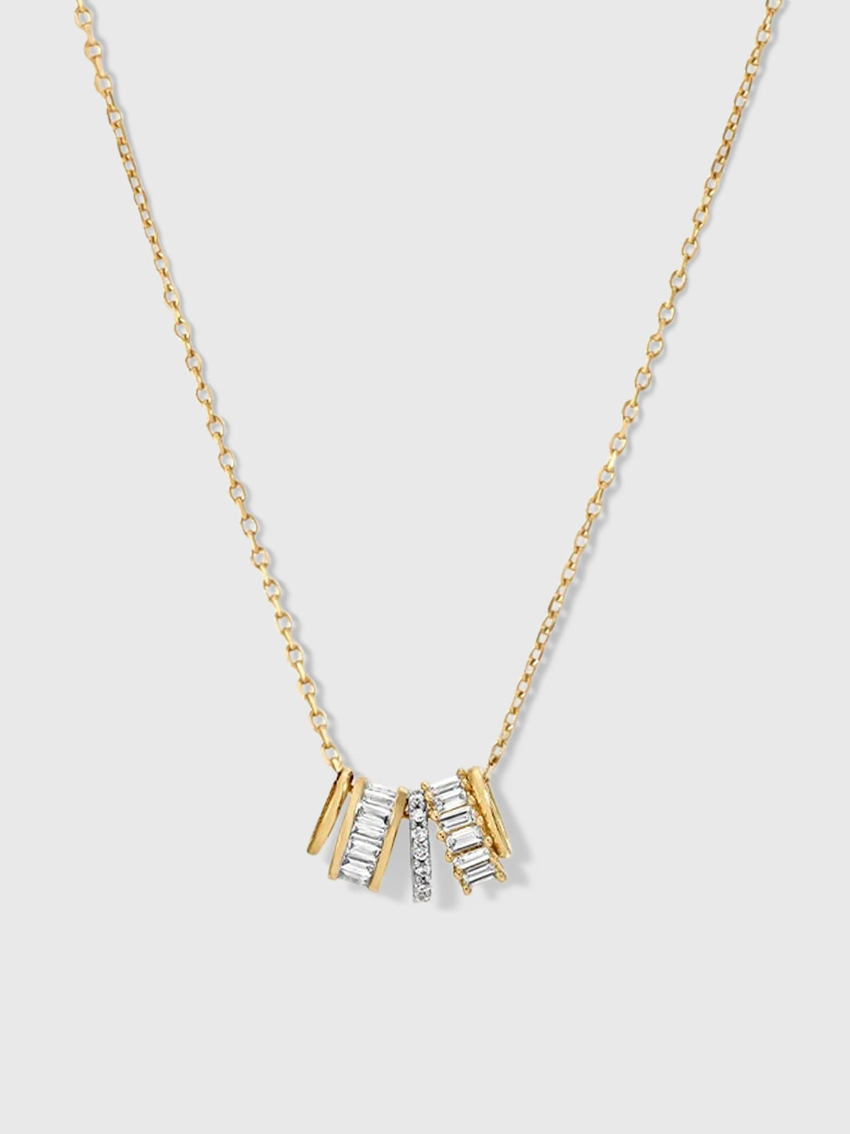 Adina Reyter Bead Party Diamond Rager Necklace