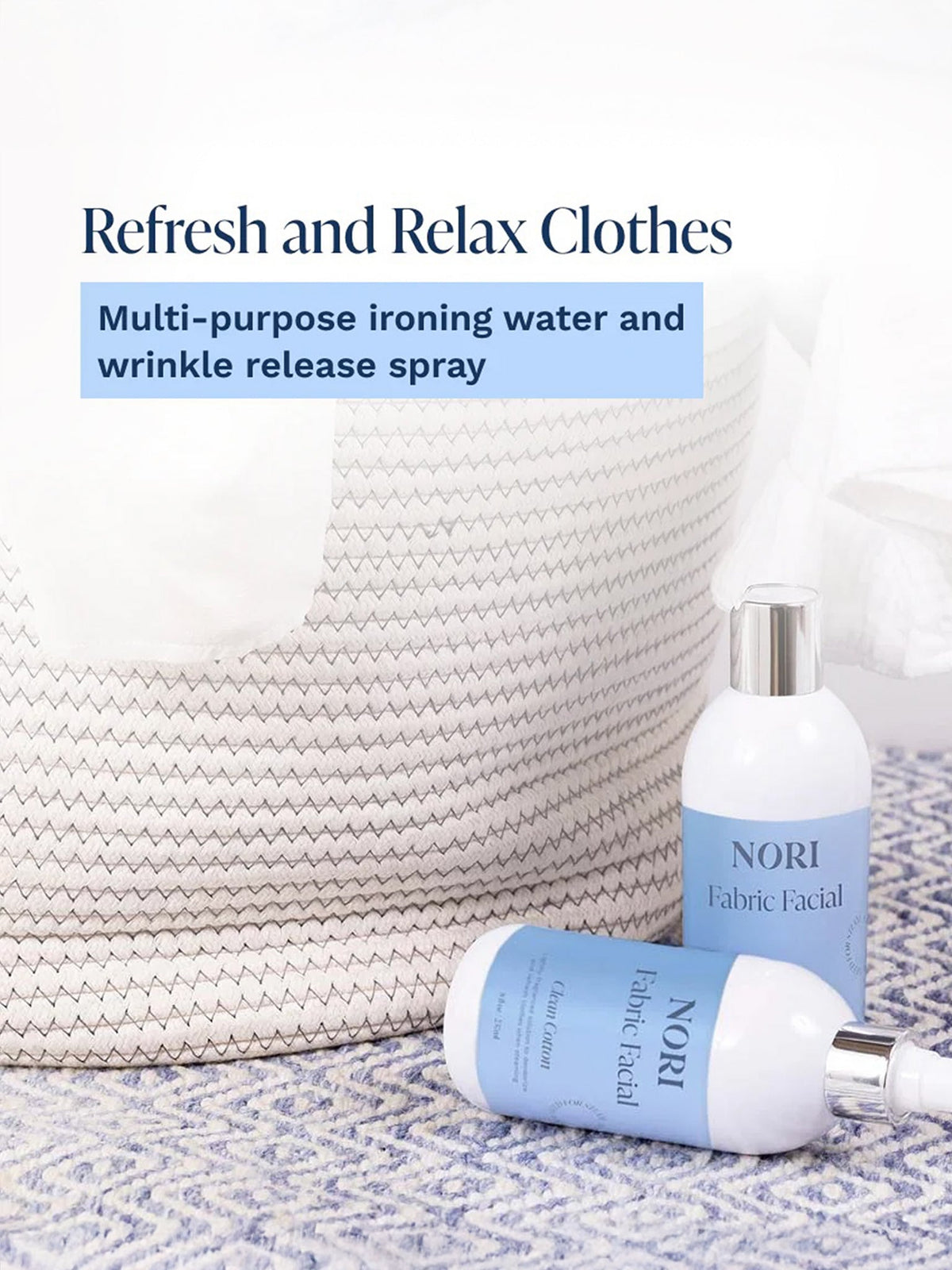 NORI Fabric Facial Iron Water Spray