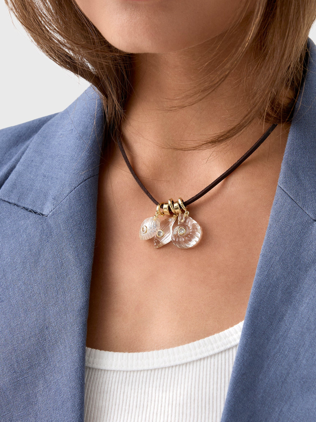 Eliou Conchi Wrap Necklace