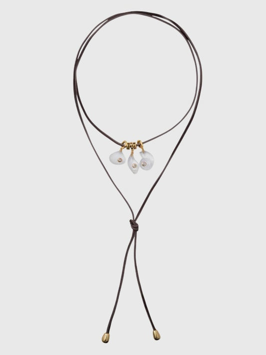Eliou Conchi Wrap Necklace