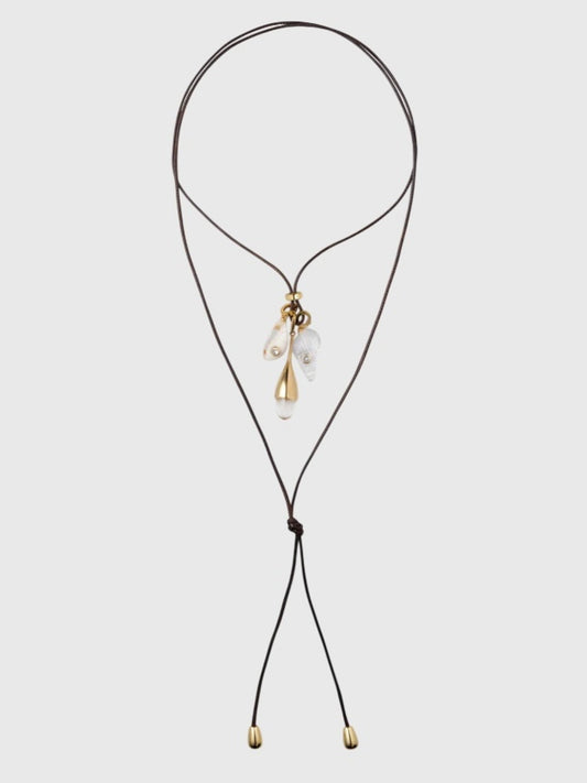 Eliou Marea Charm Wrap Necklace