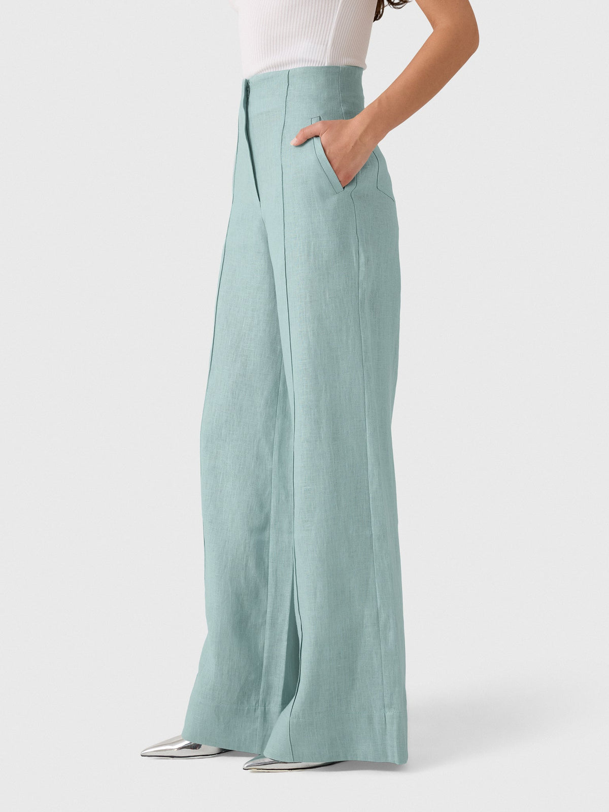 Andres Otalora Women's La Promesa Wide Leg Pant