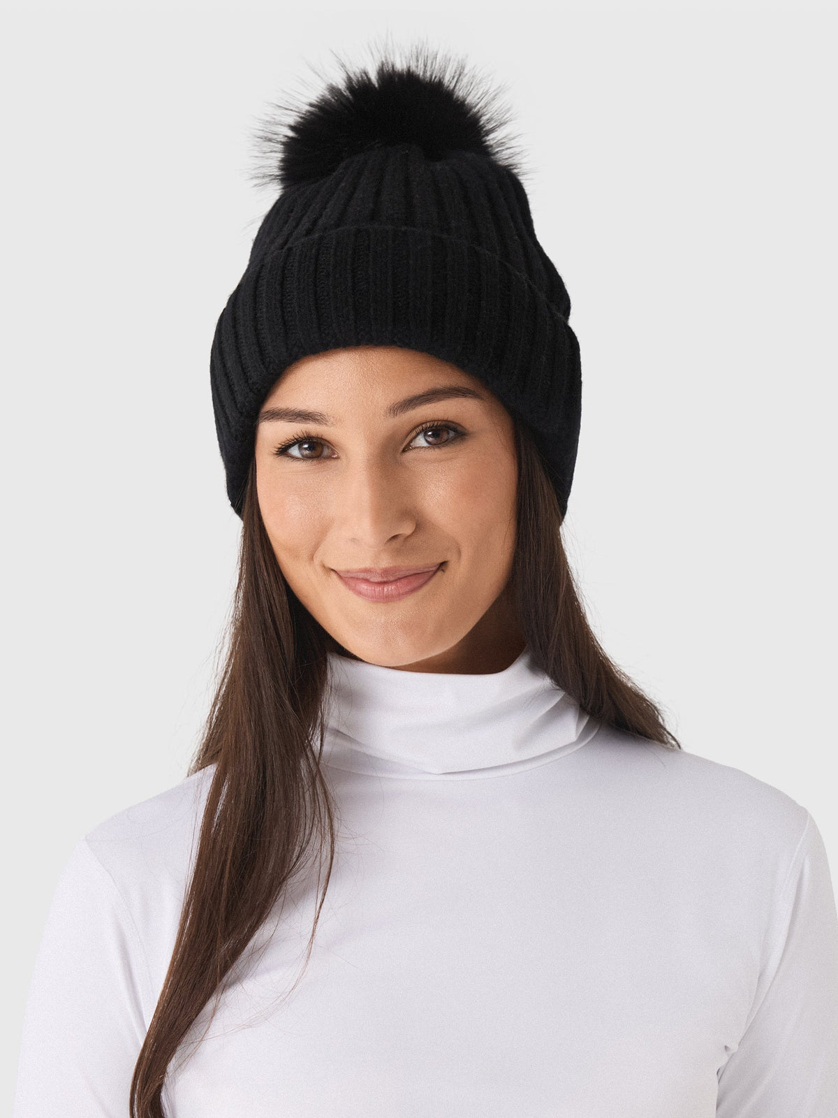 Berno Women's Pom Pom Hat