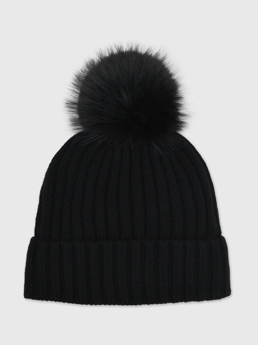 Berno Women's Pom Pom Hat