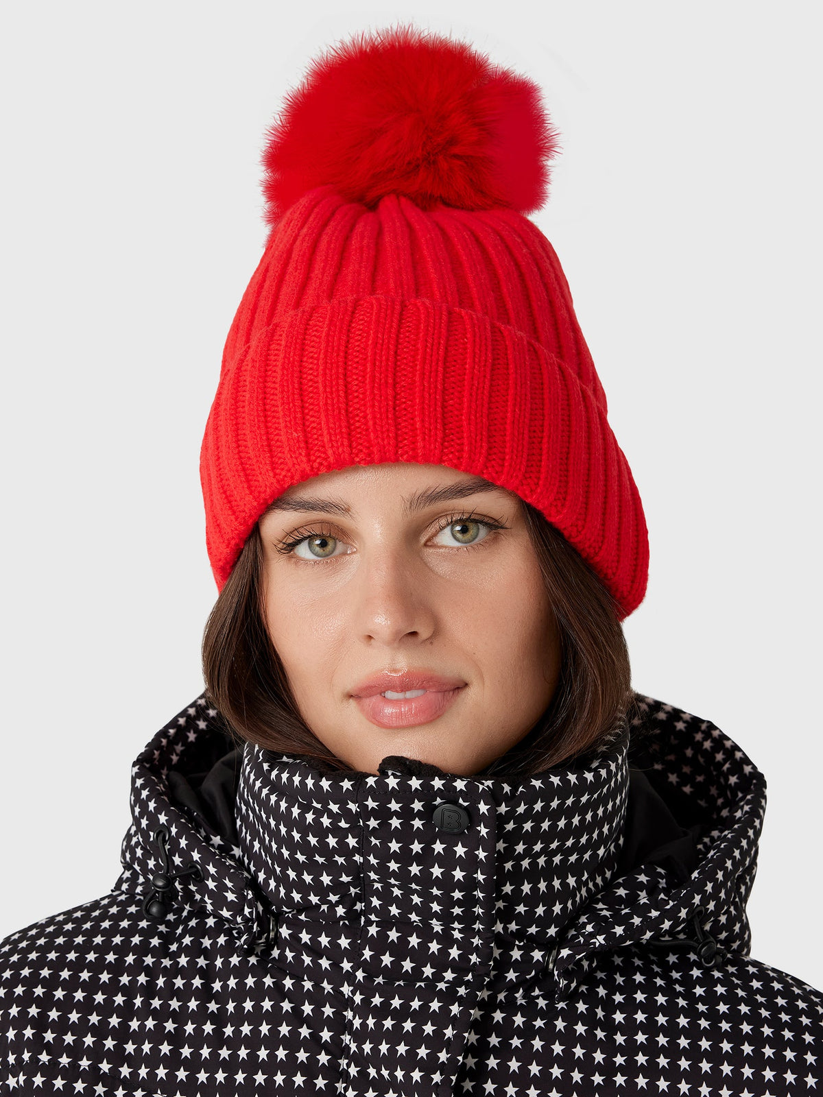 Berno Women's Pom Pom Hat