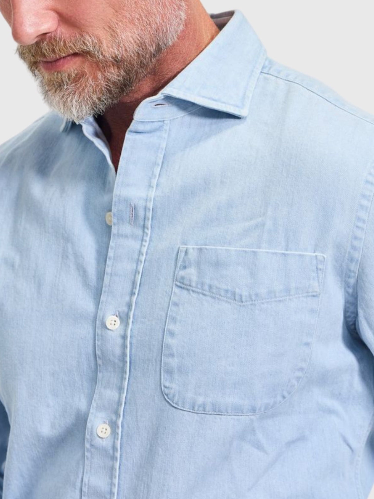 Rye51 Men's The Riley Washed Denim Shirt