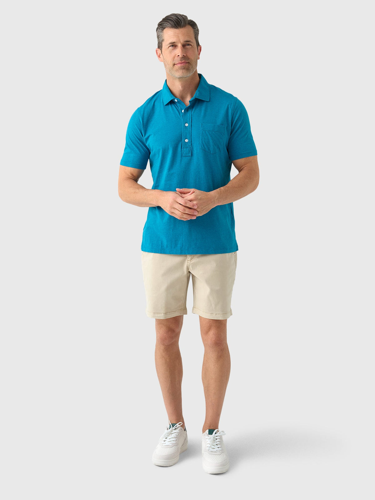 East Cape Men's Short Sleeve Pocket Polo