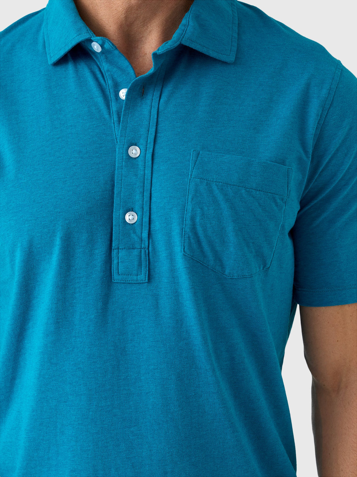 East Cape Men's Short Sleeve Pocket Polo