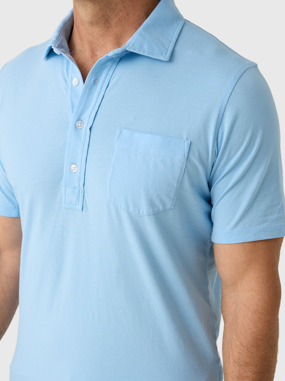 East Cape Men's Short Sleeve Pocket Polo