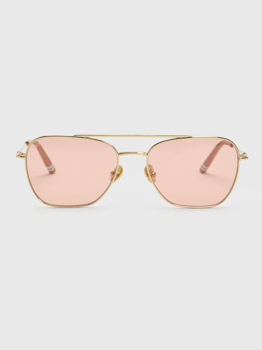 Out East Rosewood 18k Sunglasses