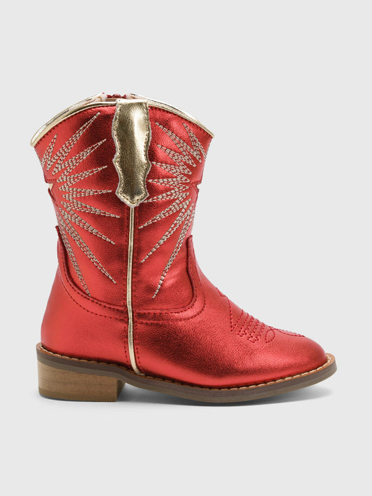 Wild + Rae Girls' Ruby Cowgirl Boot