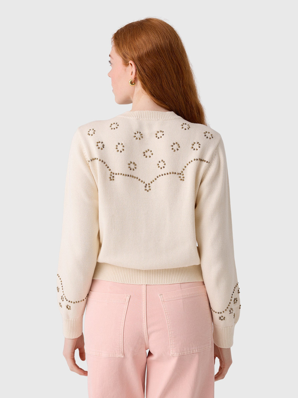 The Great Women's The Studded Cardigan