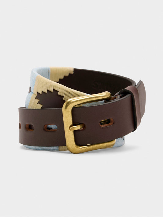 Santo Men's Embroidered Polo Belt