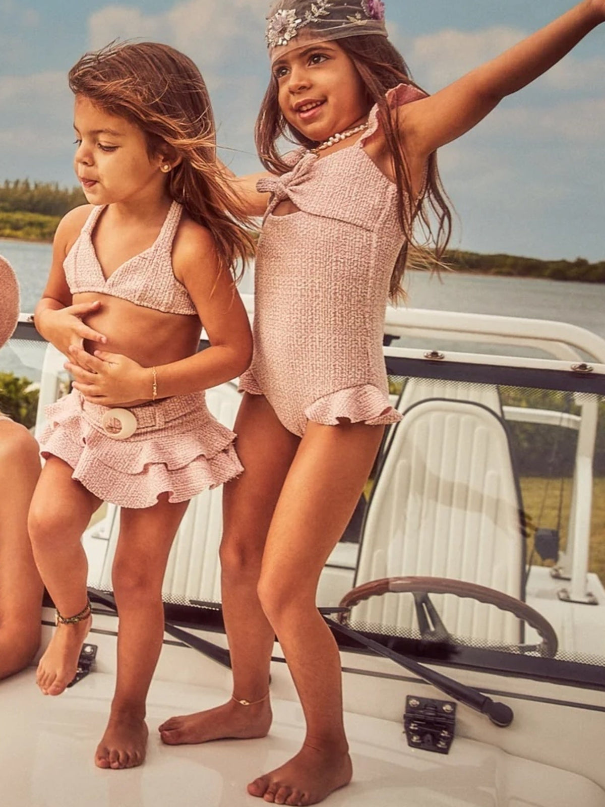 Devon Windsor Girls' Polly One-Piece Swimsuit