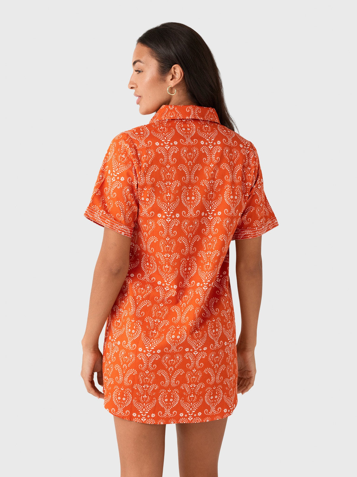 Never A Wallflower Women's Split Neck Dress