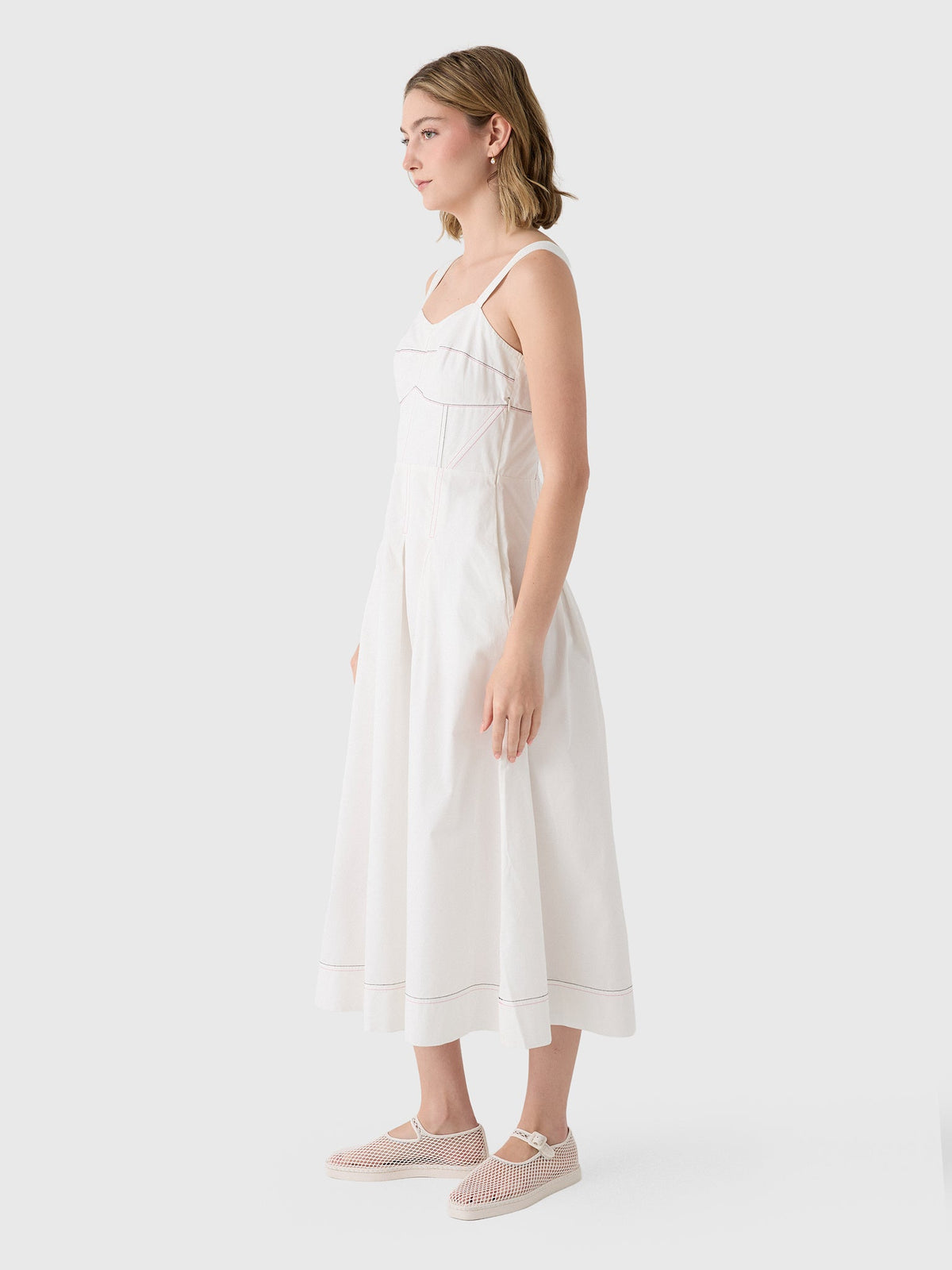 Never A Wallflower Women's Sweetheart Midi Dress