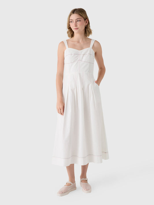 Never A Wallflower Women's Sweetheart Midi Dress